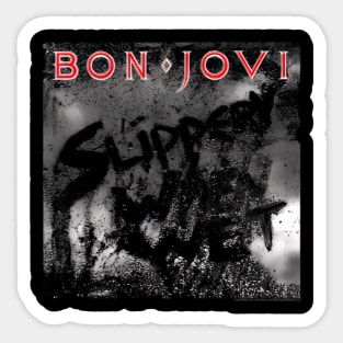 Jovi Logo Vintage Tour Jersey New Bon Band Kids #502 Sticker